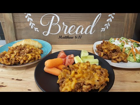 Cheeseburger Pasta Skillet - Easy One Pot Meal -...