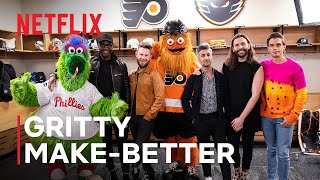 A Very Furry Queer Eye Special: Philadelphia Mascot Gritty Gets A Makeover | Netflix