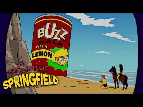 Lata Gigante de Buzz Cola #17 | Evento: La Rebelión de los Robots | Simpsons Springfield