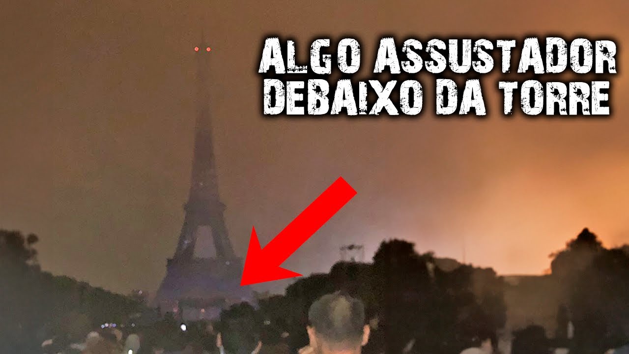 ALGO ASSUSTADOR ACONTECE DEBAIXO DA TORRE EIFFEL!