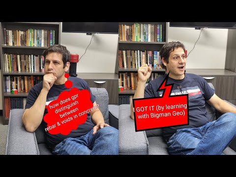 HOW DOES GROUND PENETRATING RADAR (GPR) DISTINGUISH BETWEEN REBAR AND VOIDS IN CONCRETE?