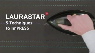 Laurastar Smart ironing system tips