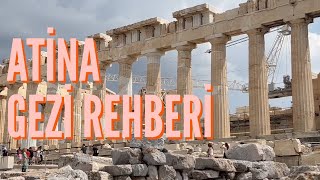 Atina'da Nerede Kalınır, Plajlar ve Tarihi Yerler | VLOG