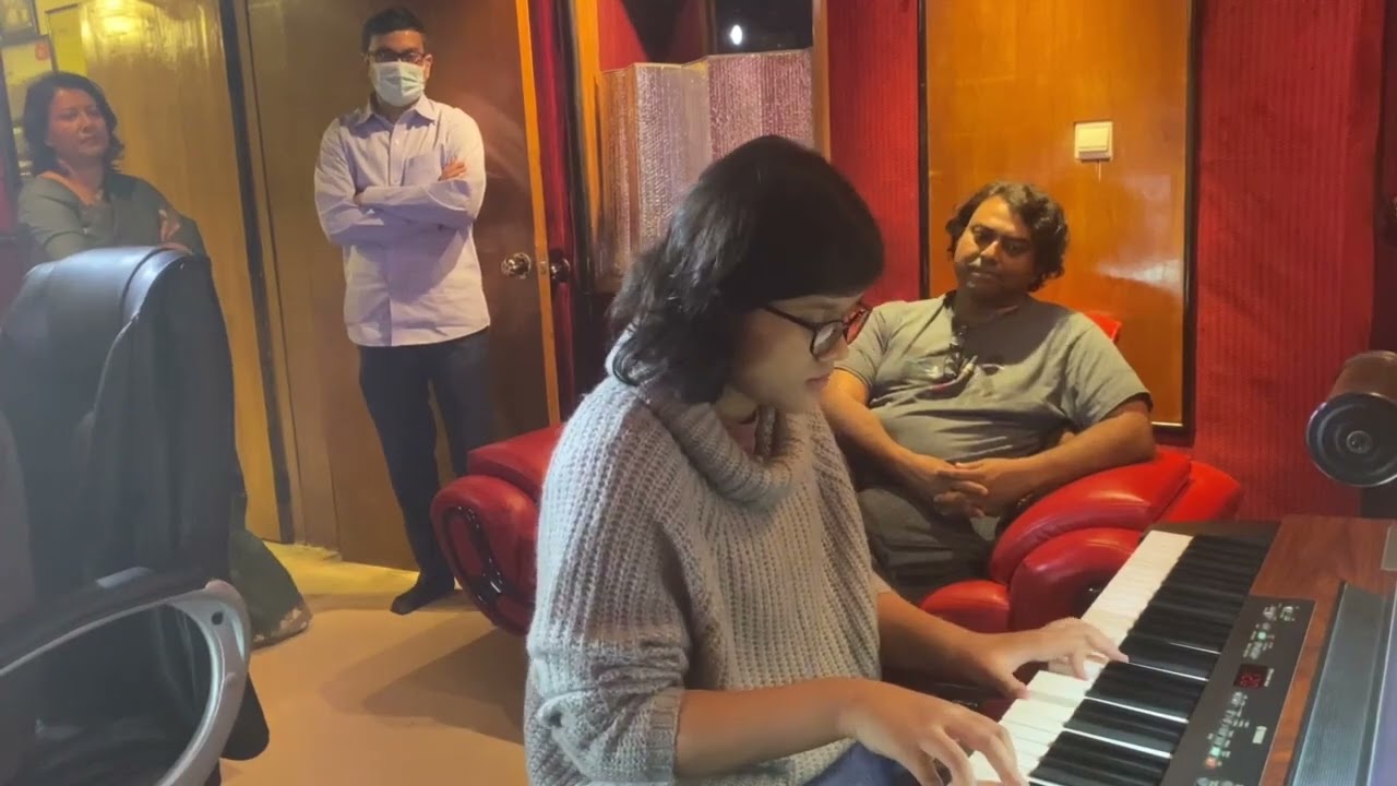 Warfaze Obak Bhalobasha and Shadhikar in front of Babna Piano Cover