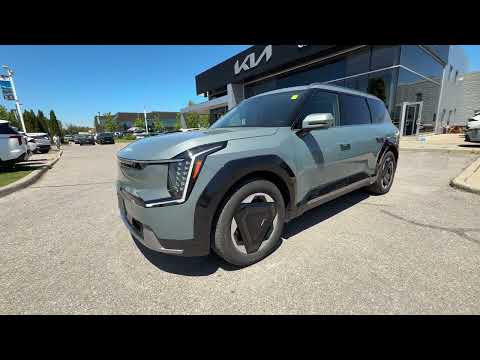 2024 Kia EV9 in Green for sale at Clarington Kia in Bowmanville, ON