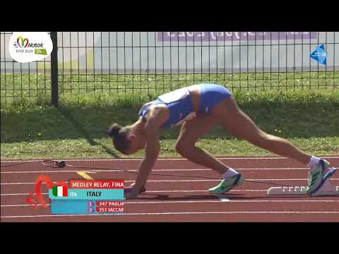 100-200-300-400m [Ž], FINALE, Hrvatska - Europski olimpijski festival mladih 2023