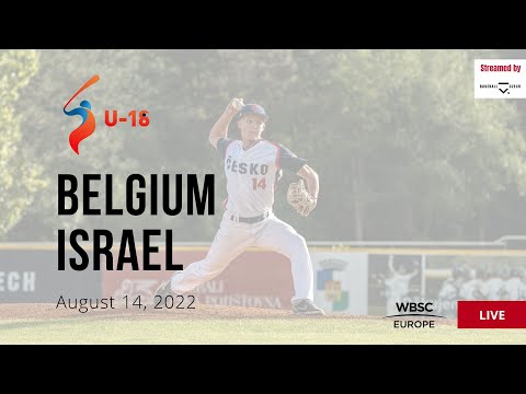 10 U-18 Baseball European Championship - Belgium VS Israel