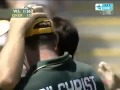 Ricky Ponting Bowling To Brian Lara And Taking Wicket