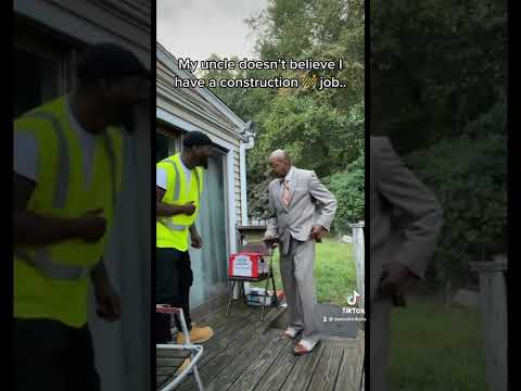 My uncle doesn’t believe I have a construction 🚧 job #shorts #viral #reels #explore
