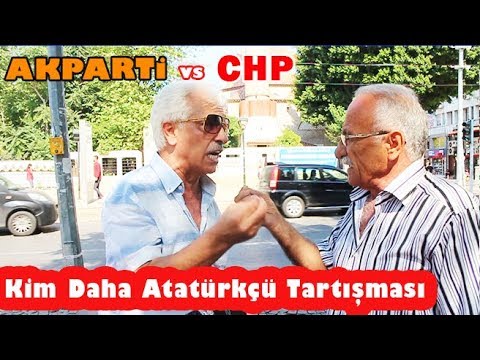 AKP ve CHP Tartışması Kavga Çıktı - Kayıt Dışı Röportajlar