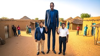 Meet the Tallest Man in Africa 🇬🇭 — His Story Will Break Your Heart 💔😭