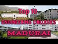 Top 10 Engineering College In Madurai Thiagarajar College Velammal College