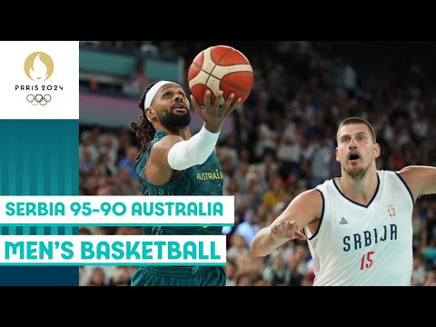 Australia lose to Serbia in men's basketball quarter-finals 🏀 | Paris 2024 Highlights