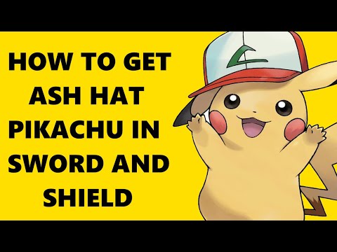 How To Get Kanto ASH Hat Pikachu In Pokemon Sword And Shield| Pokemon mystery gift