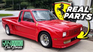 I bought a handmade Ferrari truck!