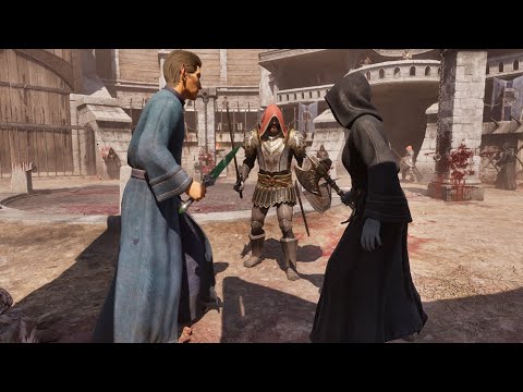 Oblivion Arena Battle - Imperial Battlemages Vs. Conjurers Vs. Necromancers