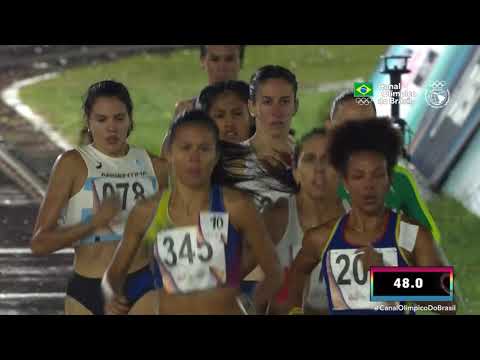 ASSUNÇÃO 2022 - Jaqueline Weber conquista o bronze nos 1500m do Atletismo