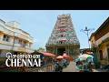 Mylapore Chennai India Kapaleeshwarar Temple To Santhome Cathedral 4K Tour