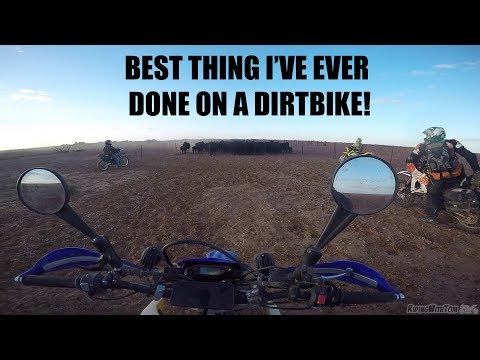 BEST THING I'VE EVER DONE ON A DIRTBIKE! - Googs Track Desert Adventure! WR250R - Part 9!