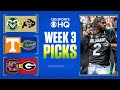 College Football Week 3: EXPERT PICKS For Saturday's TOP GAMES I CBS Sports