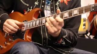 Video thumbnail for The New Bob Balch Signature from Reverend Guitars  •  NAMM 2014 by Wildwood Guitars