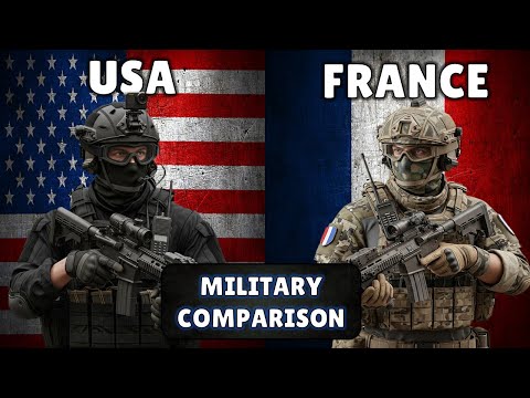 USA vs France Military Power Comparison 2025