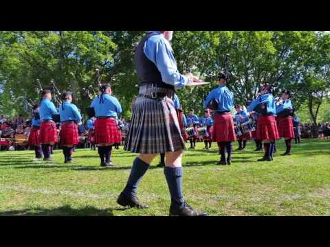 Ottawa Police Pipe Band - Maxville 2016 - Medley