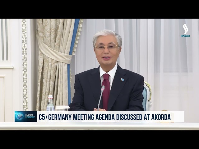 Akorda’da «C5 + Almanya» toplantısının gündemi ele alındı