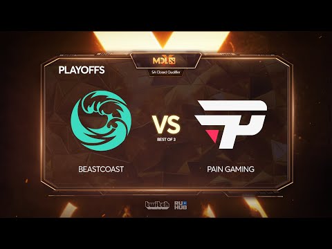 beastcoast vs paiN Gaming, MDL Chengdu Major Qualifier, bo3, game 2 [Eiritel]