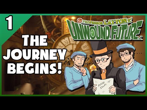Professor Layton and the Unwound Future with an Actual Professor Part 1! A TIME MACHINE!?