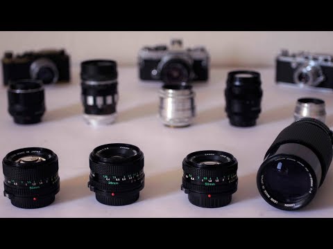 Canon FD Lenses - Vintage Glass For Not Much Cash!
