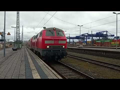 RE2 von München Hbf nach Hof Hbf über Freising Schwanendorf