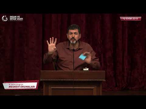 M.Fatih Çıtlak ile Mesnevî Okumaları (12.10.2019)