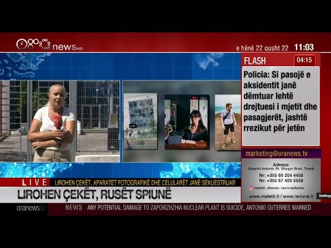 Edicioni informativ - 22 Gusht 2022 - Ora 11:00 - Ora News