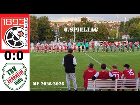 TSV Zornheim vs FSV Nieder-Olm ME 06 Spieltag 05.09.2025