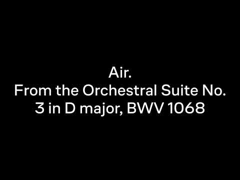 [ENG-ESP] Air - Orchestral Suite No. 3 in D major, BWV 1068 (J. S. Bach)