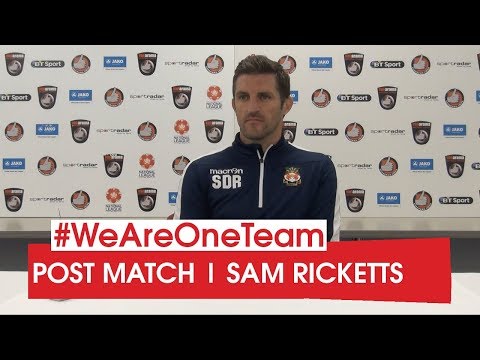 WATCH | Sam Ricketts After Forest Green Rovers