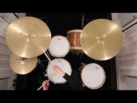 Kruno Levacic 14" hats & 20" ride