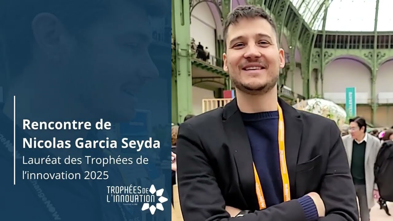 Nicolas Garcia-Seyda, lauréat des trophées de l'innovation 2025 pour le projet SWIM2CORAL,