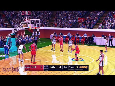 Slamdunk2k | Shohoku vs Sannoh | Realistic Version | Gameplay | 720p | NBA2K14 |