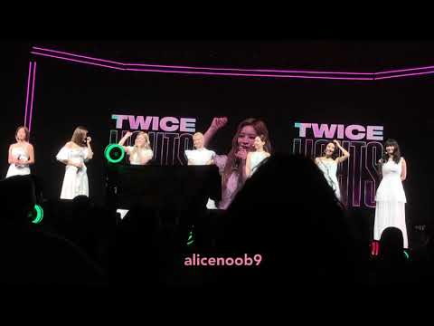 190721 TWICELIGHTS in Newark- White outfit Talk