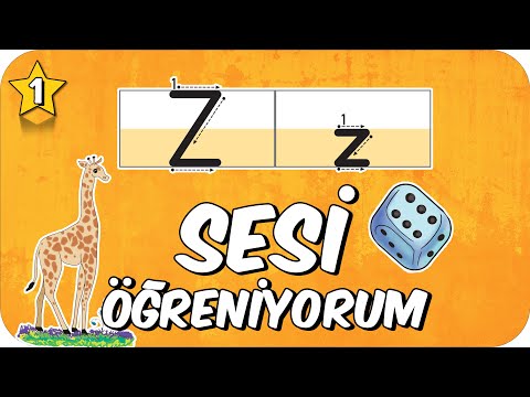 Z Sesi Öğretimi 🦓 Okunuşu ve Yazılışı 🎲 1.Sınıf #2025