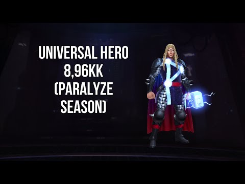 Thor Universal Hero ABX 8,96 KK Paralyze Season/ Marvel Future Fight