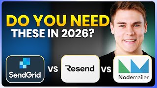 Nodemailer vs Resend vs Sendgrid (2025) - Which One Is BEST in 2026?