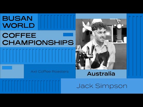 Jack Simpson, Australia | 2024 World Barista Championship | Semi-Finals