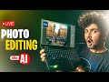 LIVE STEP BY STEP Photo Editing With AI Using Windows 11 Intel Core