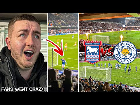 IPSWICH TOWN VS LEICESTER CITY | 1-1 | INCREDIBLE LIMBS AS TOWN SCORE 93RD MINUTE EQUALISER!!!