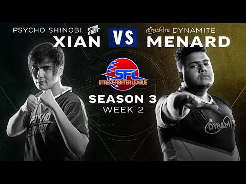 Xian (Seth) vs. MenaRD (Birdie) - Bo3 - Street Fighter League Pro-US - Season 3 Week 2