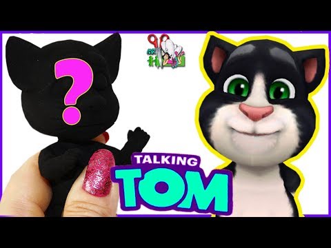 МАЛЕНЬКИЙ ГОВОРЯЩИЙ КОТ ТОМ ❤️ КУКЛА ООАК часть 1 / My Talking Tom// Muza Rukodeliya 🌺