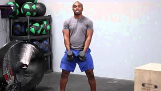 Squat With Bicep Curl exercise video thumbnail